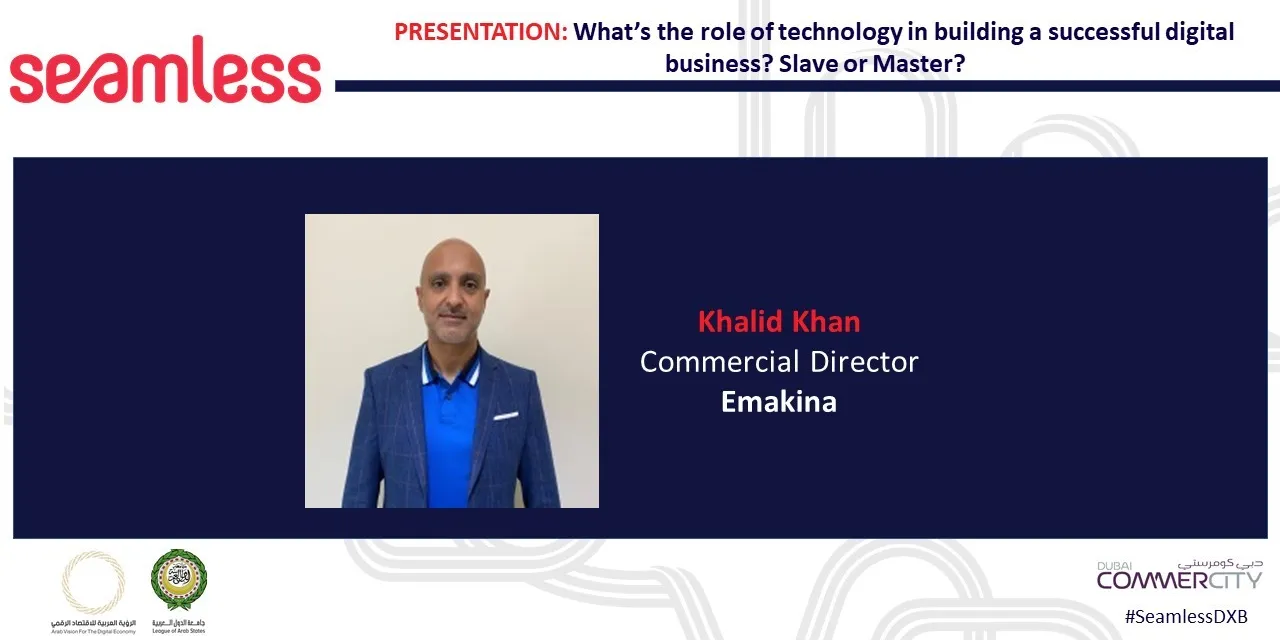 PRESENTATION What’s the role of technology in building a successful digital business? Slave or Master?