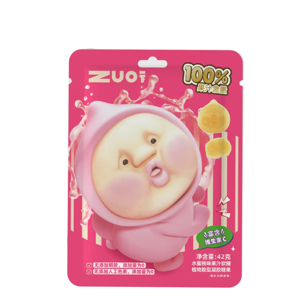 Kyoho Grapes/Peach Juice Gummies