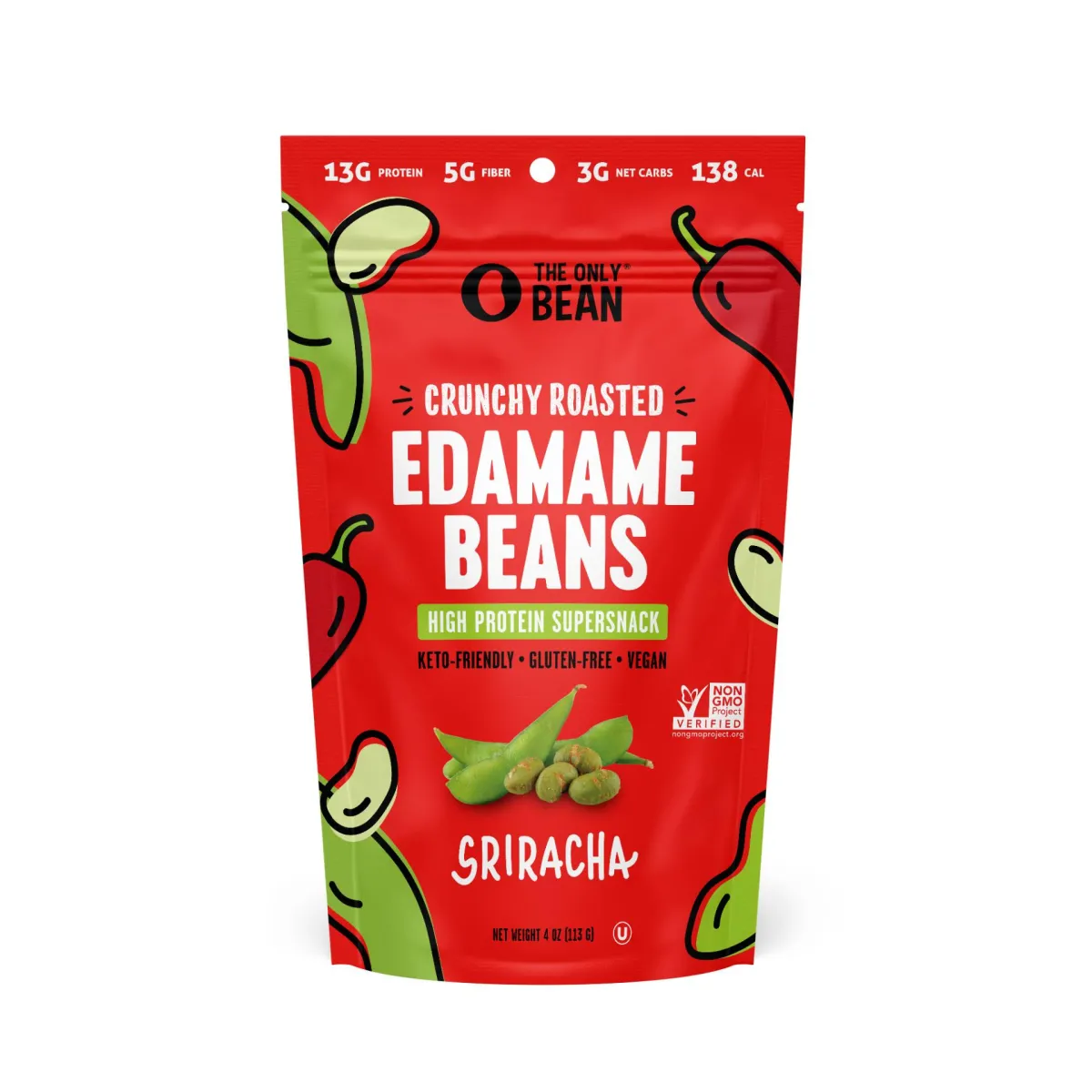 Crunchy Roasted Edamame Beans