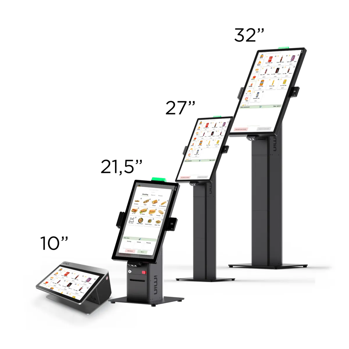 Self ordering kiosks
