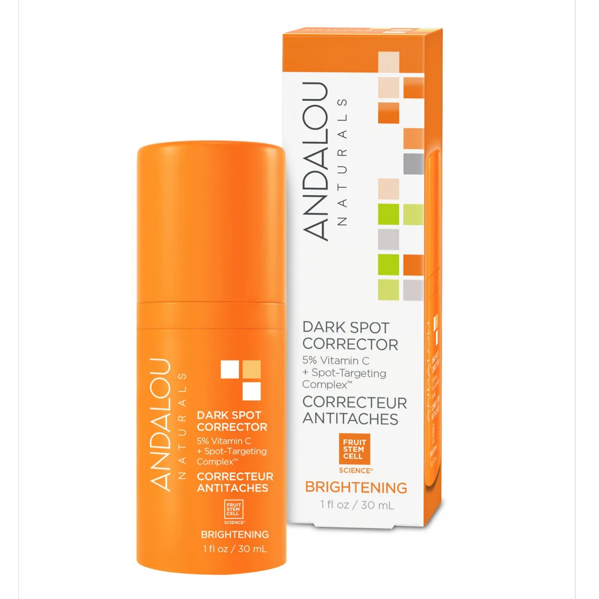 Andalou BRIGHTENING 5% Vitamin C Dark Spot Corrector