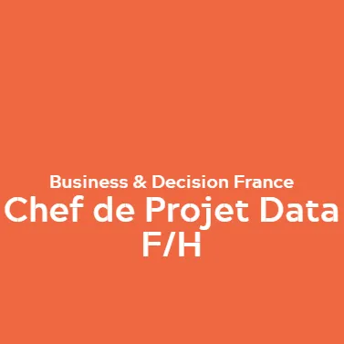 Chef de Projet Data F/H