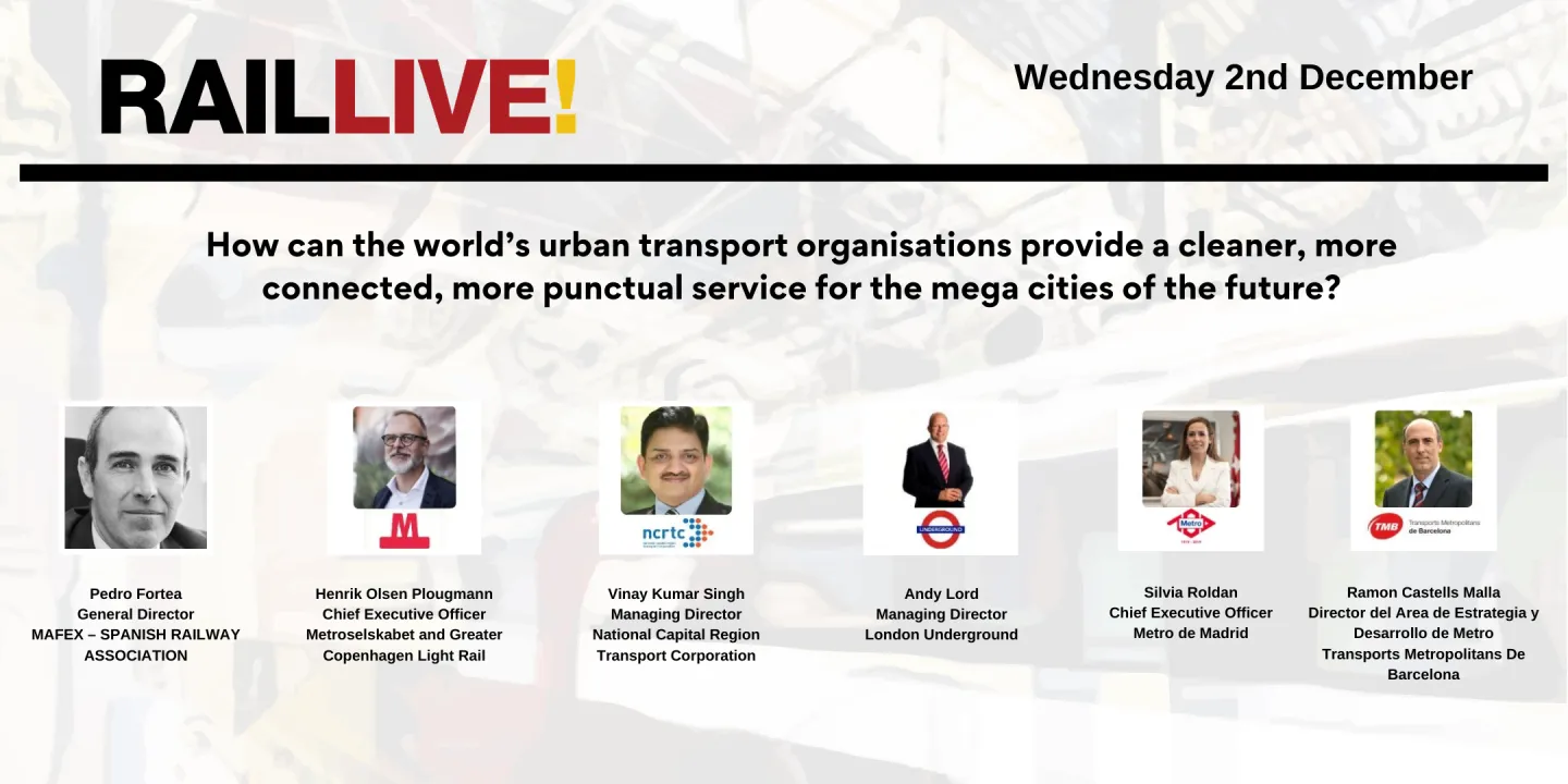 How can the world’s urban transport organisations provide a cleaner, more connected, more punctual service for the mega cities of the future?
