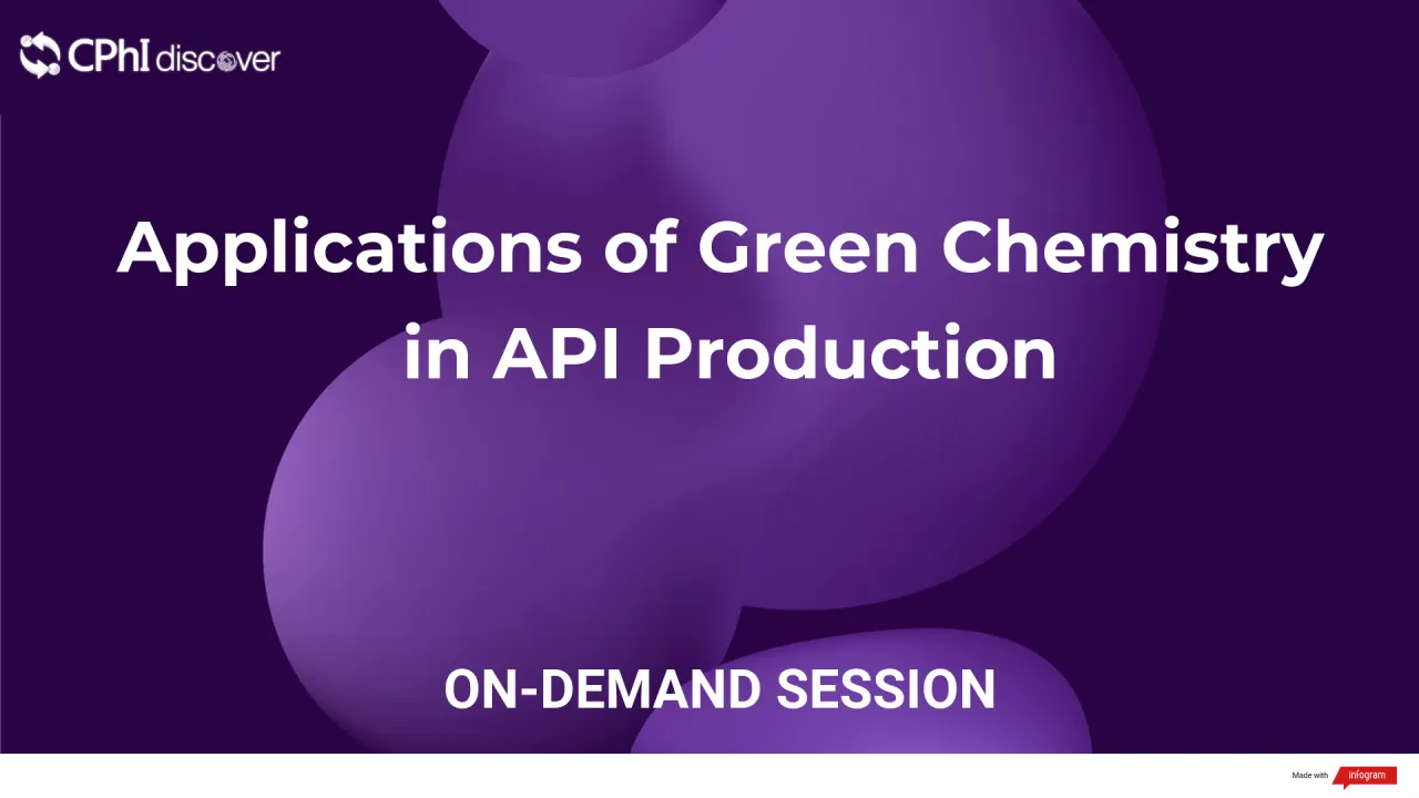 Applications of Green Chemistry in API Production