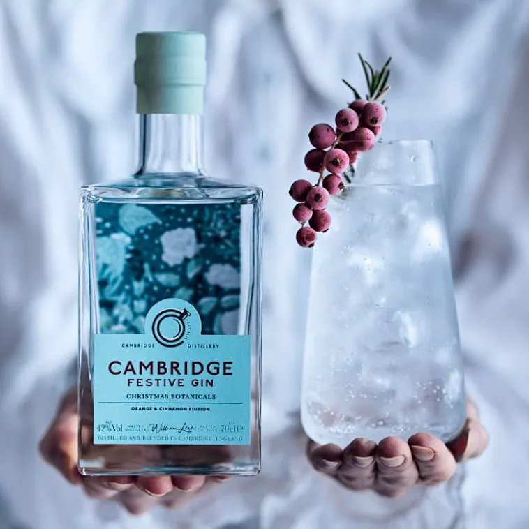 Win a bottle of Cambridge Festive Gin