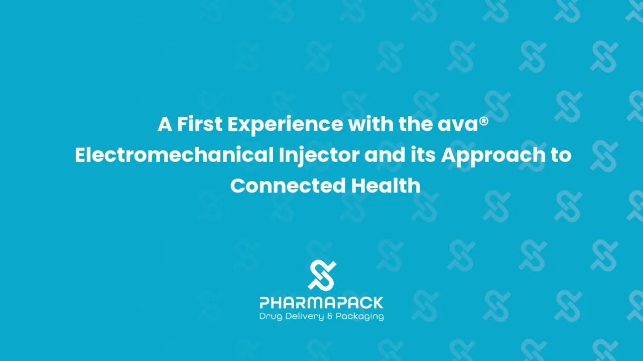 Industry Case Study | A First Experience with the ava® Electromechanical Injector and its Approach to Connected Health
