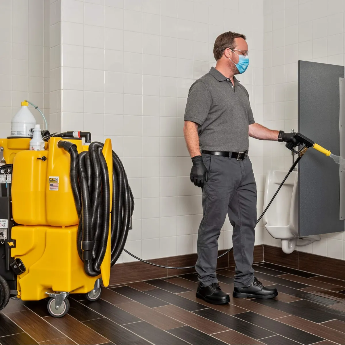 Nettoyeur sans contact autonome sur batterie