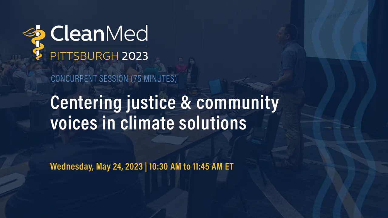 Centering justice & community voices in climate solutions
