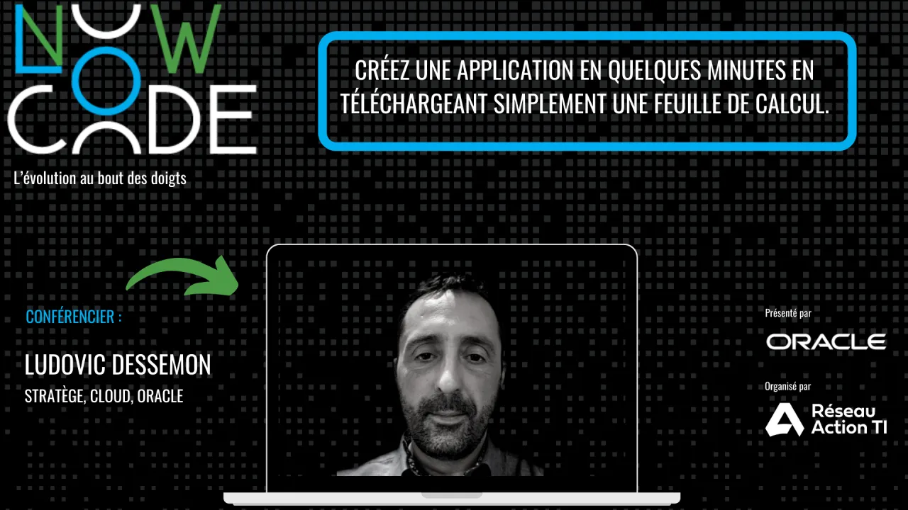 Créez une application en quelques minutes en téléchargeant simplement une feuille de calcul.