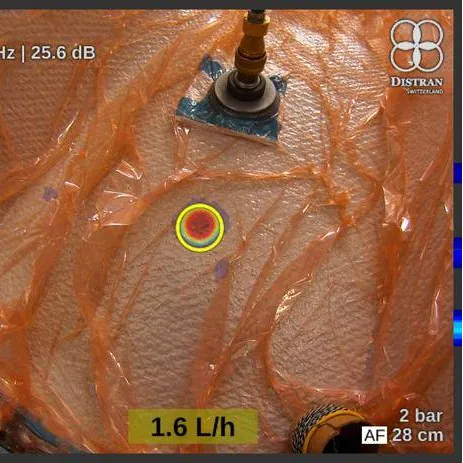 Localisation précise des entrées d'air sur films de mise sous vide avec Ultra CE