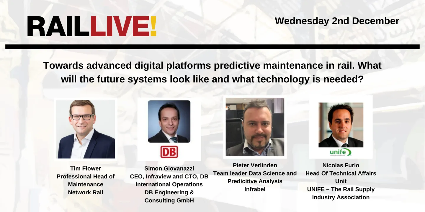 Towards advanced digital platforms predictive maintenance in rail. What will the future systems look like and what technology is needed?