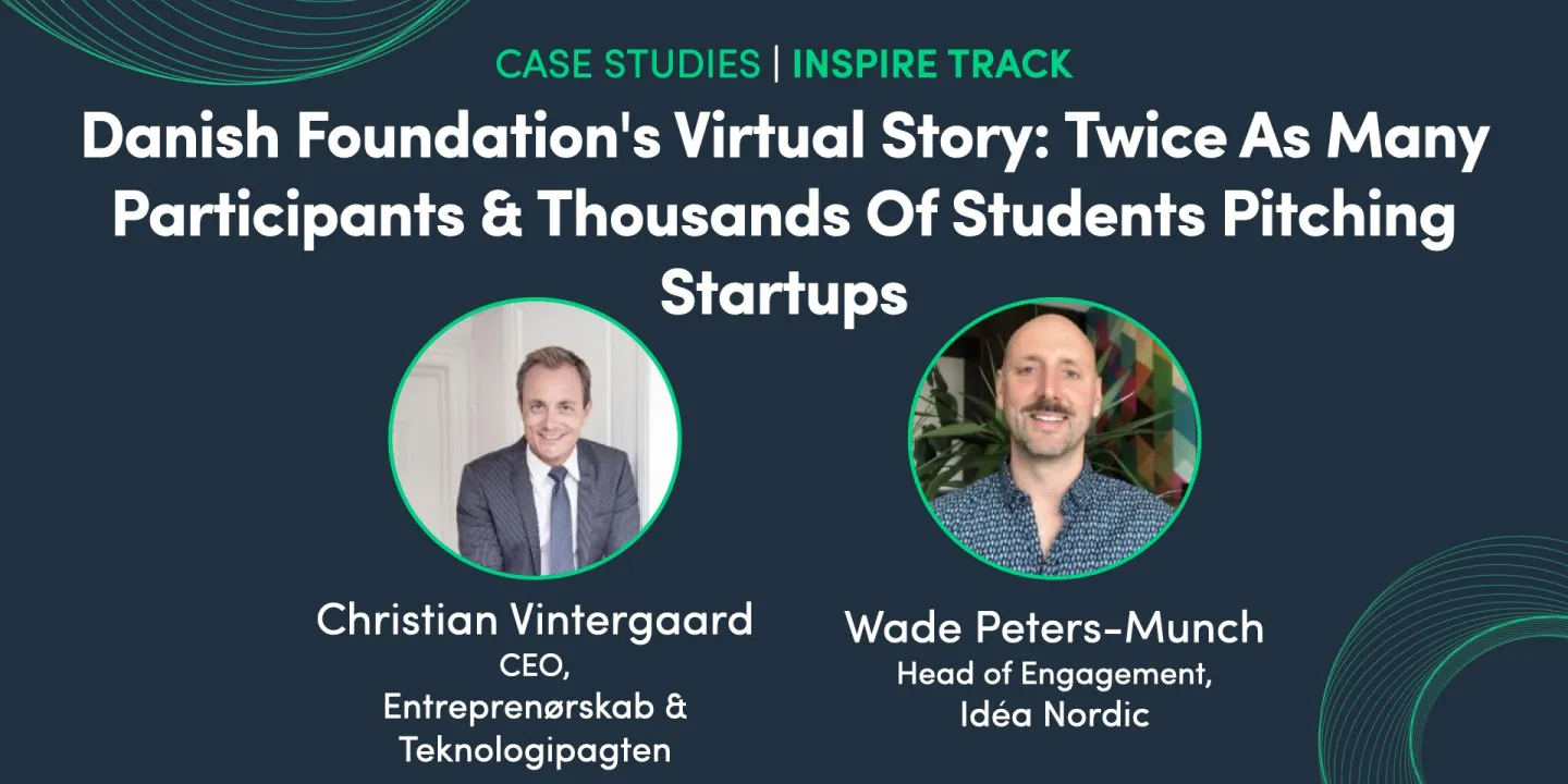 Danish Foundation's Virtual Story: Twice As Many Participants & Thousands Of Students Pitching Startups