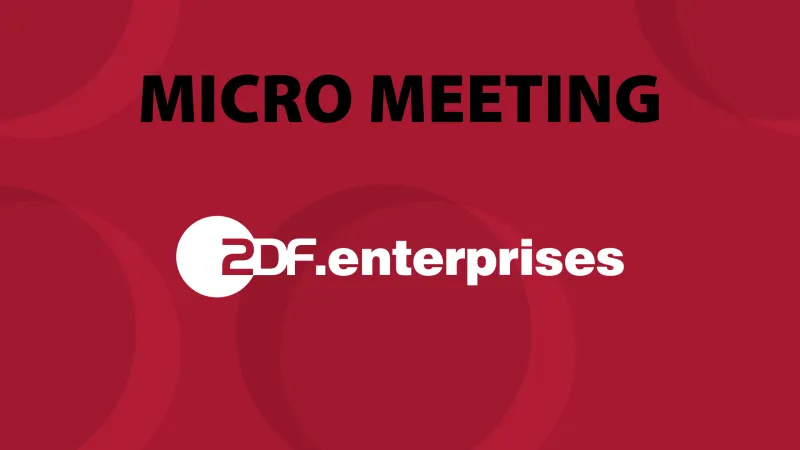 Micro Meeting: ZDF Enterprises' Lineup // From history and wildlife to science documentaries