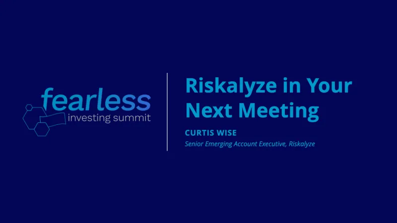 Riskalyze in Your Next Meeting