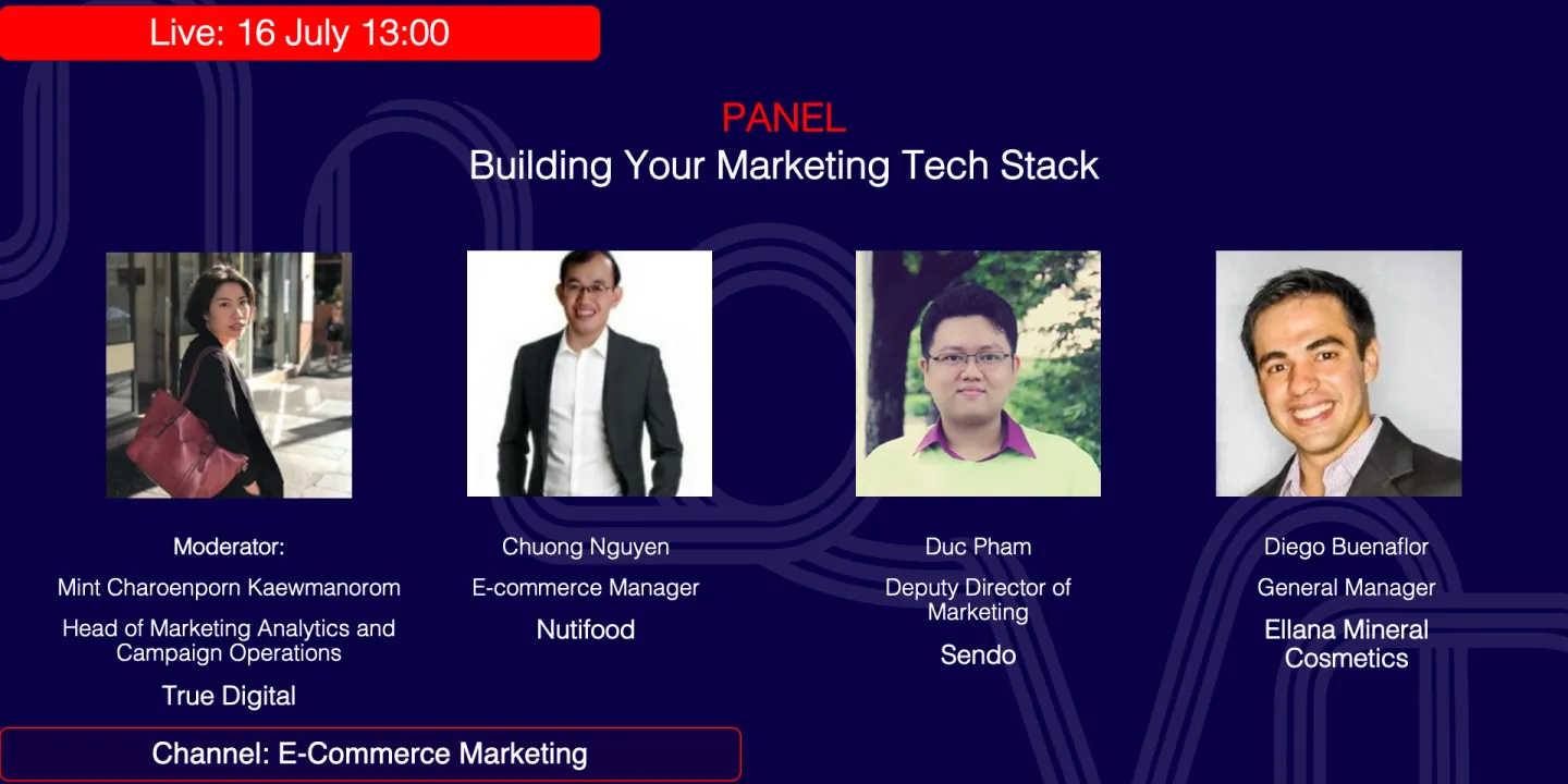 PANEL: Building your marketing tech stack