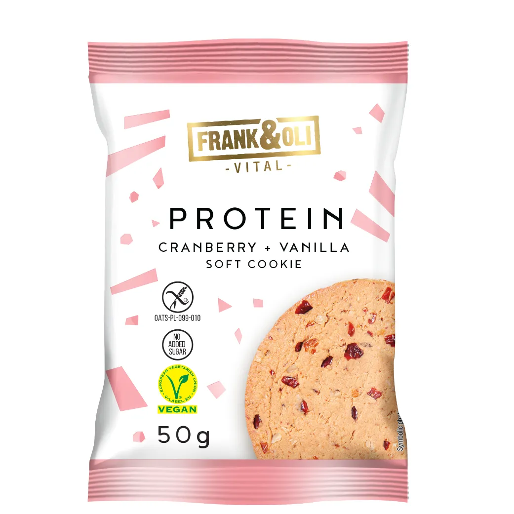 Vegan Protein Soft Cookie Cranberry & Vanilla
