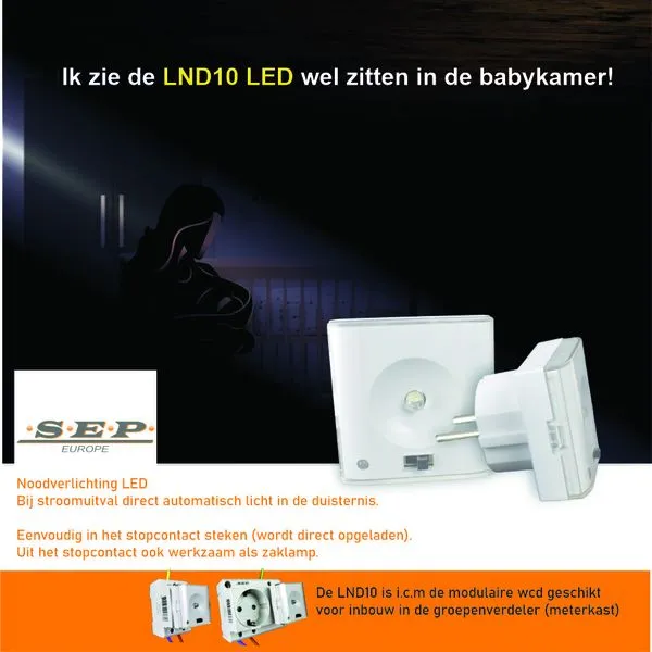 LND10 LED noodverlichtingsmodule modulair