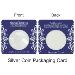 Eco Silver Coin Packaging Card