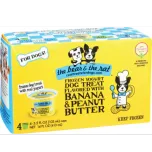 Frozen Yogurt Dog Treat with Banana & Peanut Butter