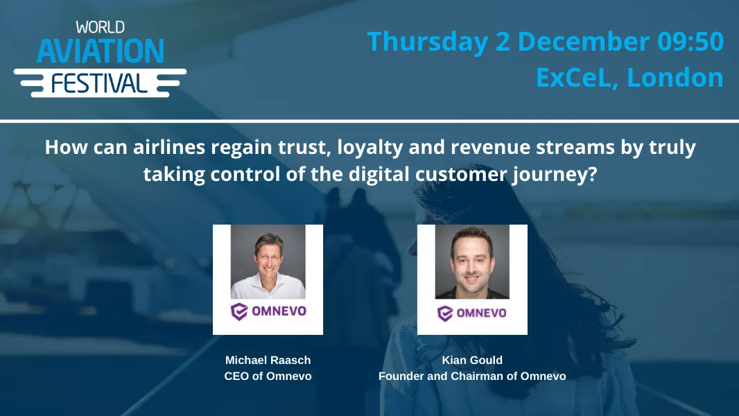 How can airlines regain trust, loyalty and revenue streams by truly taking control of the digital customer journey?