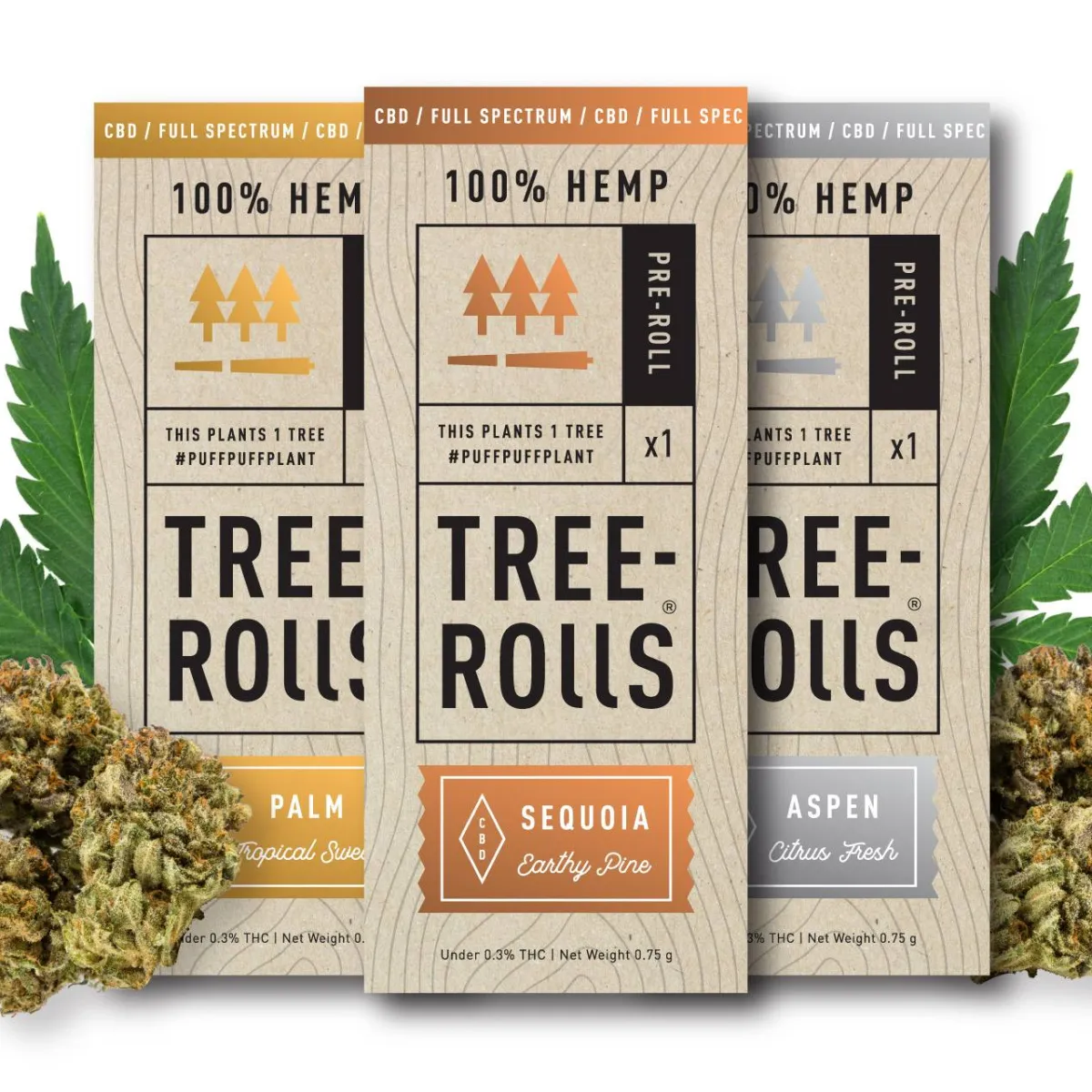 Tree-Rolls Hemp Pre-Rolls