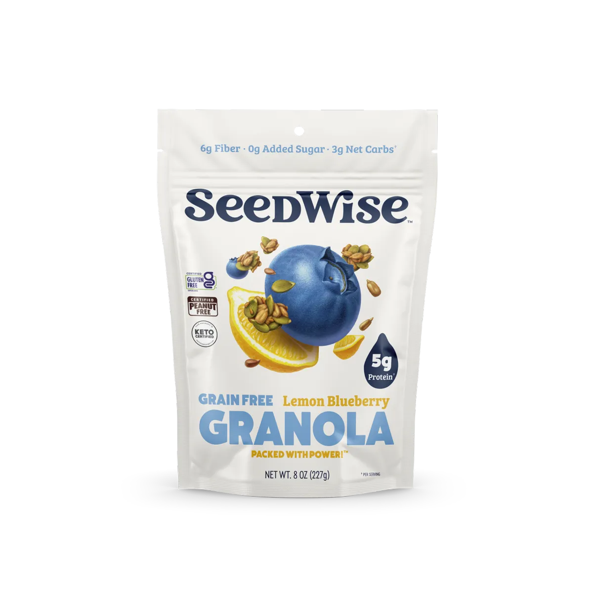 SeedWise Granola - Lemon Blueberry