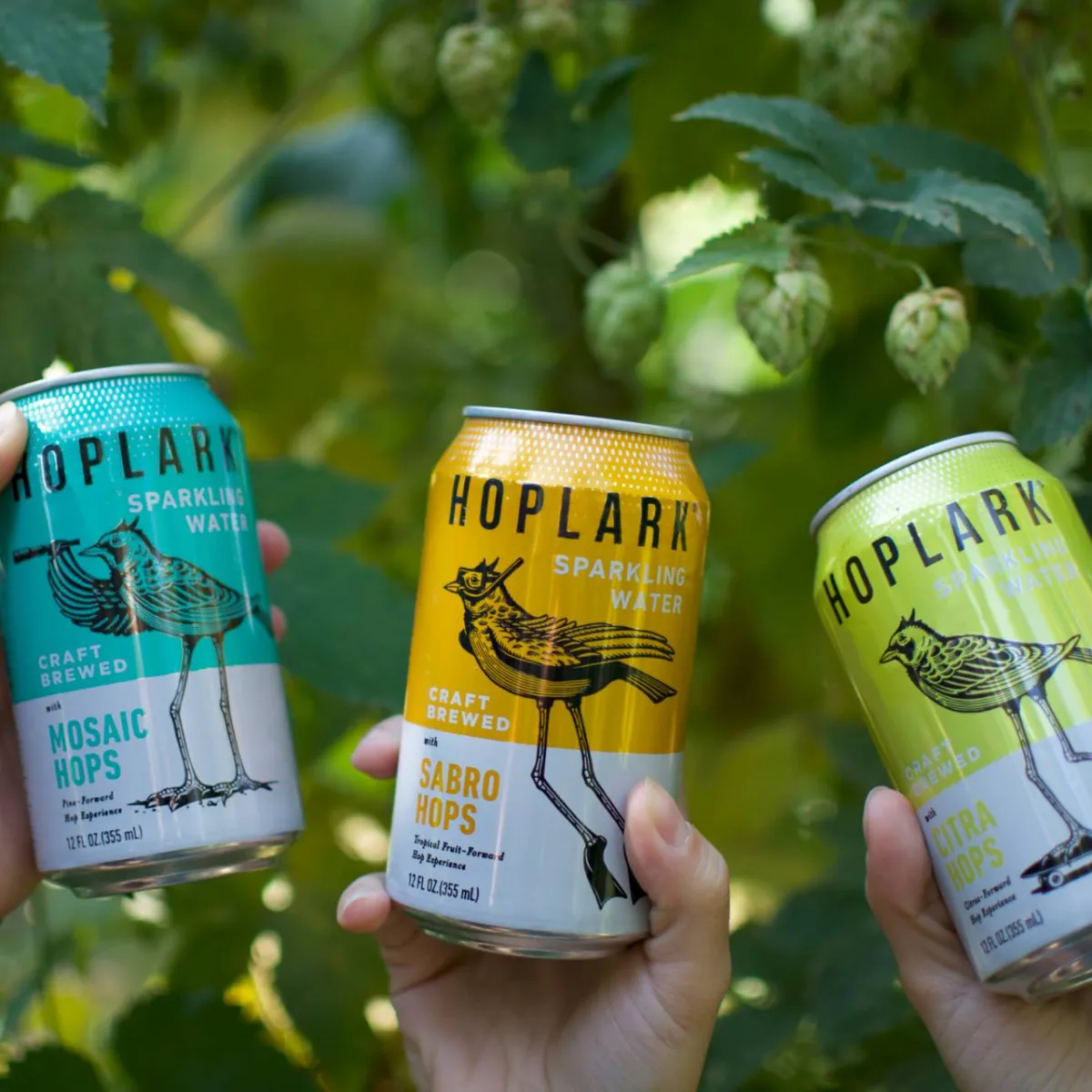 Hoplark Sparkling Water with Sabro, Mosaic & Citra