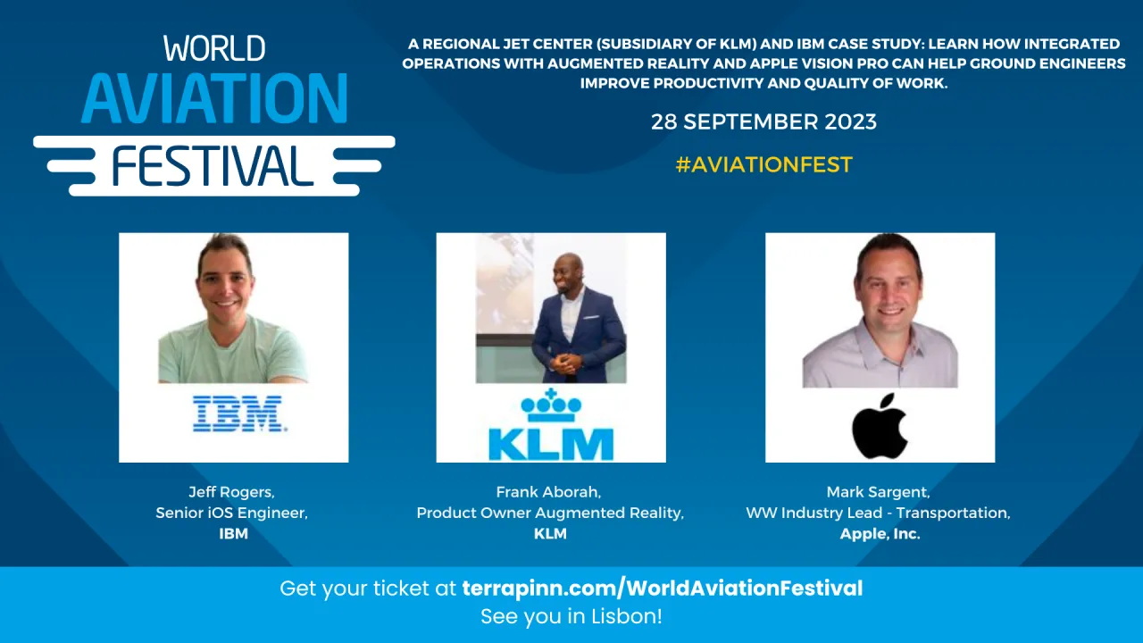 A Regional Jet Center (subsidiary of KLM) and IBM Case Study: Learn how integrated operations with augmented reality and Apple Vision Pro can help ground engineers improve productivity and quality of work.