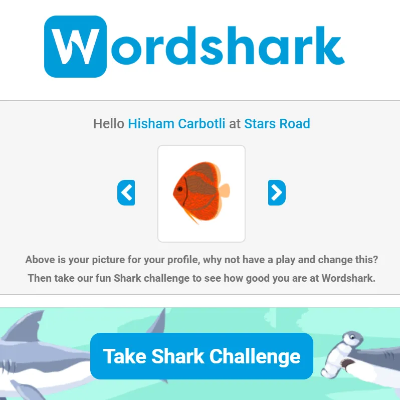 Wordshark Online