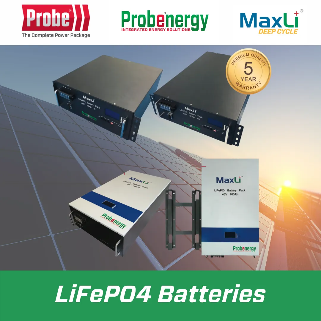 PROBENERGY Max-Li LiFeP04 Batteries