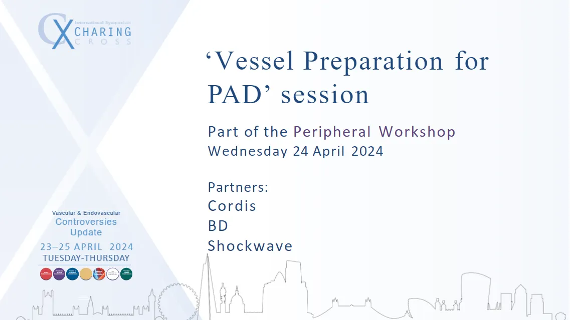 Vessel Preparation for PAD Course