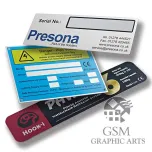 Serial Number & Rating Plates