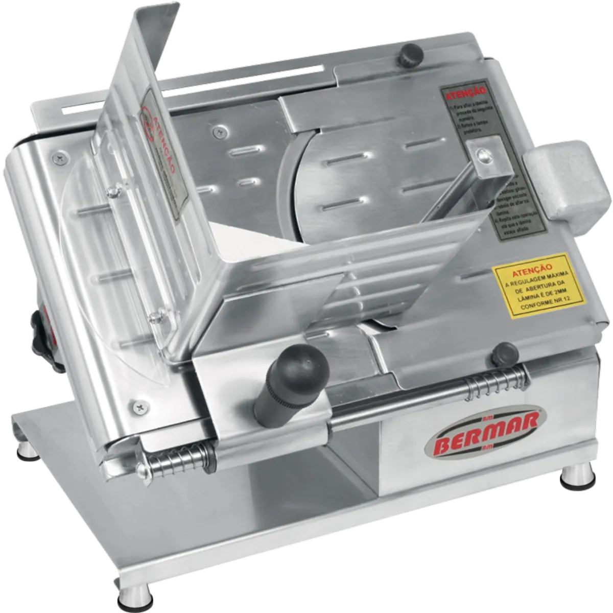 BM 06 NR - CORTADOR DE FRIOS LAM. 202 MM EM AÇO INOXIDÁVEL