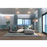 Appartements neufs avec piscine, place de garage et vue mer