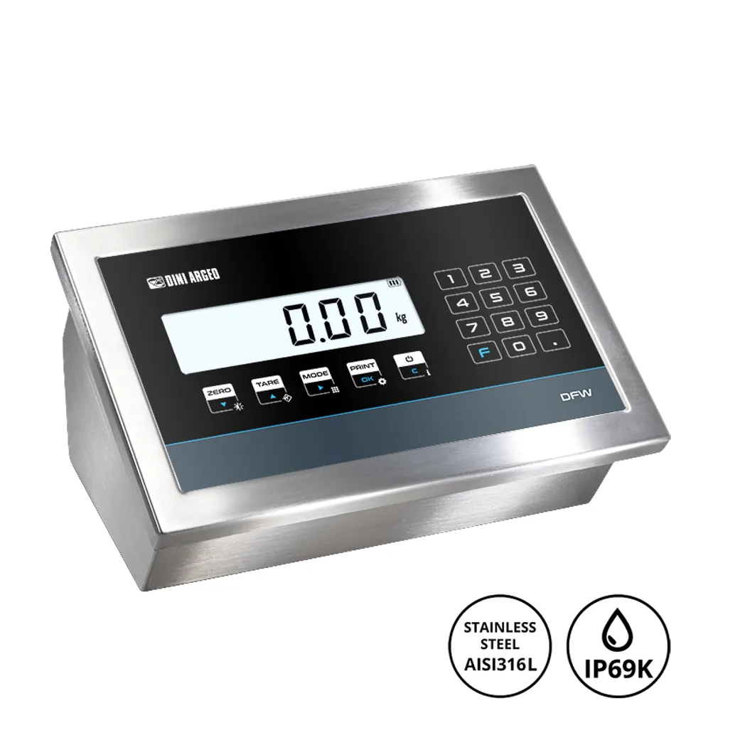DFWK HYGIENX: New Multifunctional Weight Indicator for Industrial Industries with High Hygiene Requirements