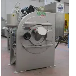 Open pocket rotary machine for dyeing, washing and centrifuge of garments, hosiery and seamless mod. ARC