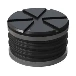 Longitudinal Buffer for Bogies