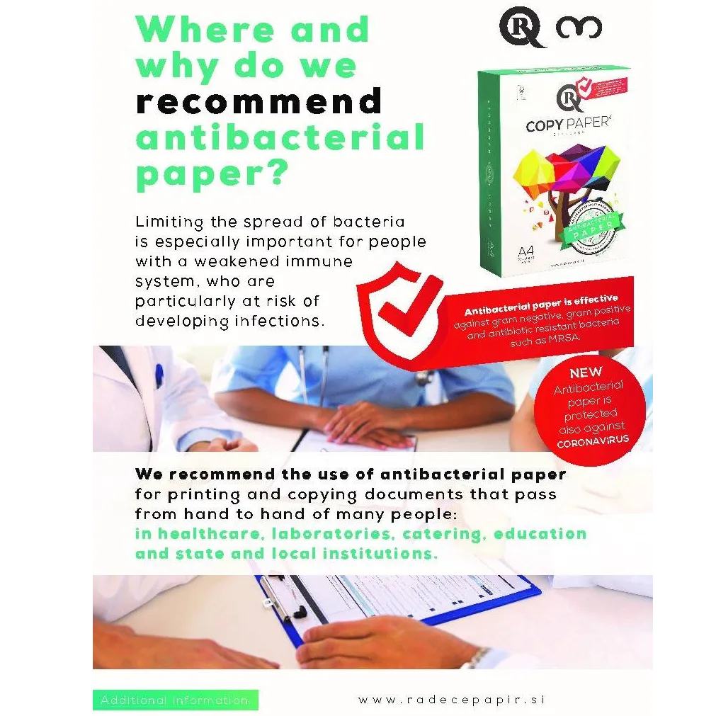 Effective against coronavirus - New antibacterial paper