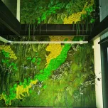 Mur végétal stabilisé