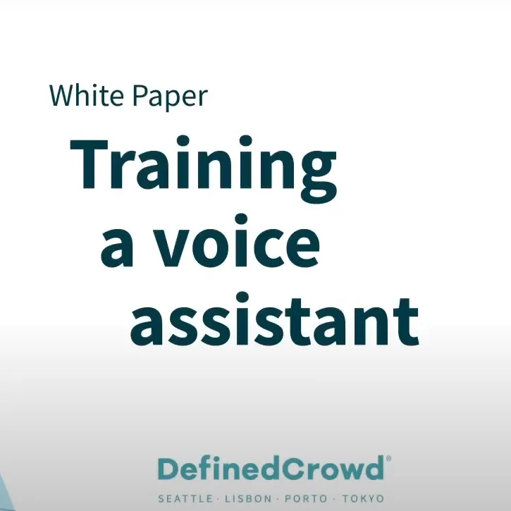 Training a Voice Assistant