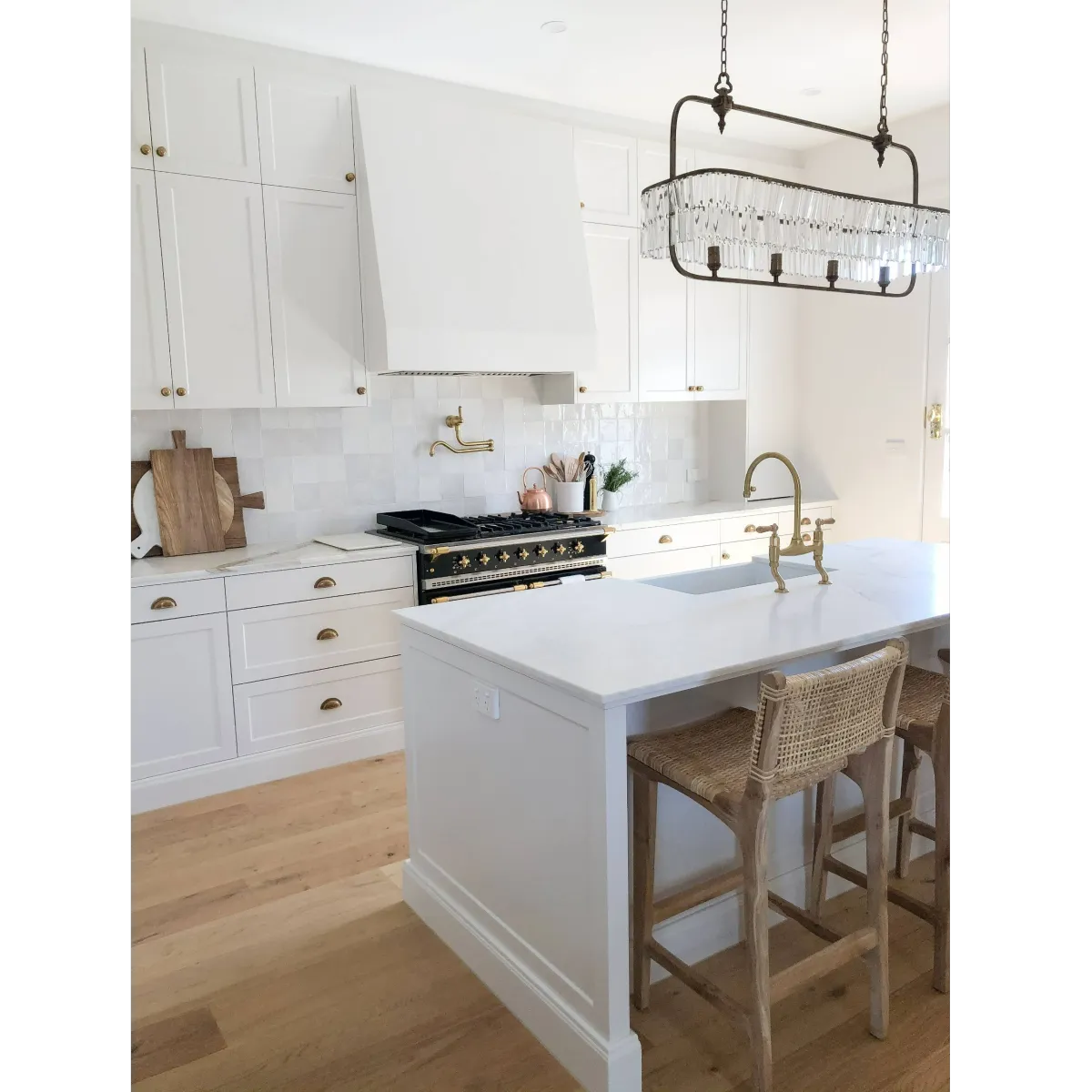 Cotswold Collection in burnished brass finish