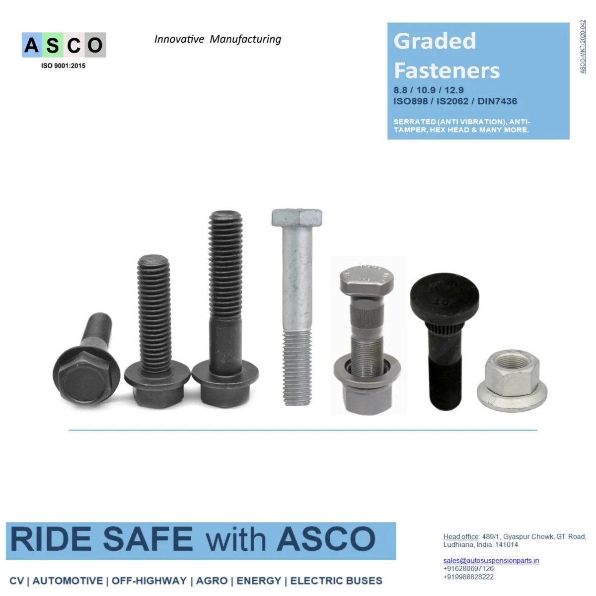 HIGH TENSILE FASTENERS