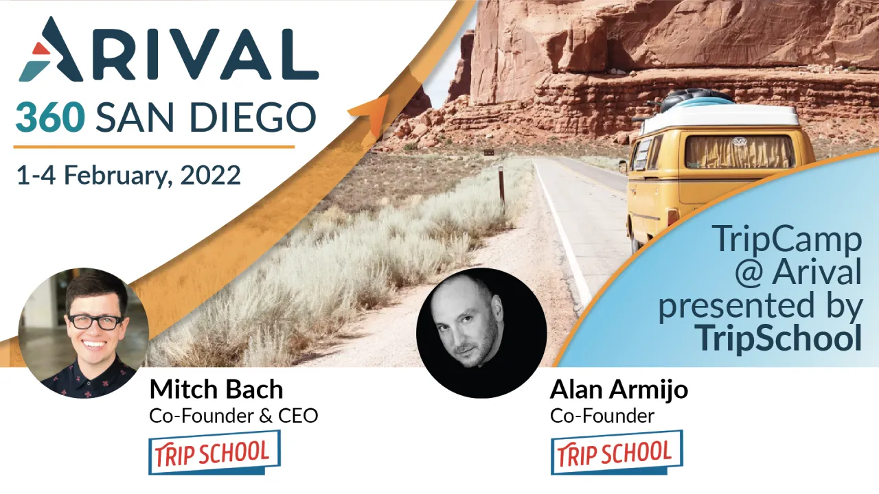 TripCamp @ Arival presented by TripSchool