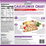 Margherita Four Cheese Cauliflower Crust Pizza