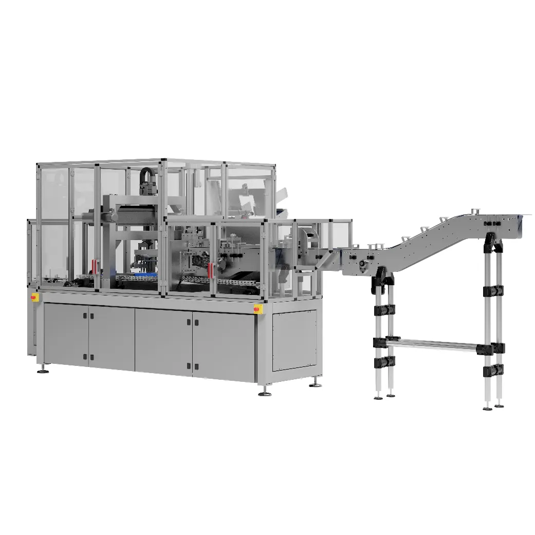 Cartoning machine for coffee capsules