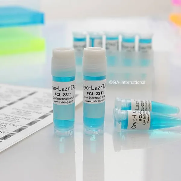 Cryo-LazrTAG™ – Cryo Labels for Laser Printers (PATENTED)