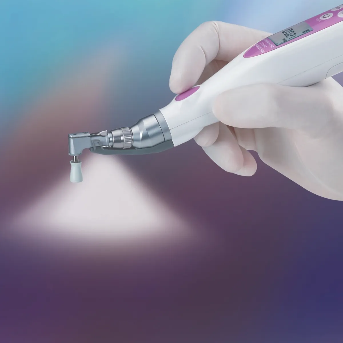 MICROMAX BRITE Cordless Prophylaxis Handpiece with LED Illumination