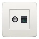 RJ45-coaxaansluiting Ziggo geschikt