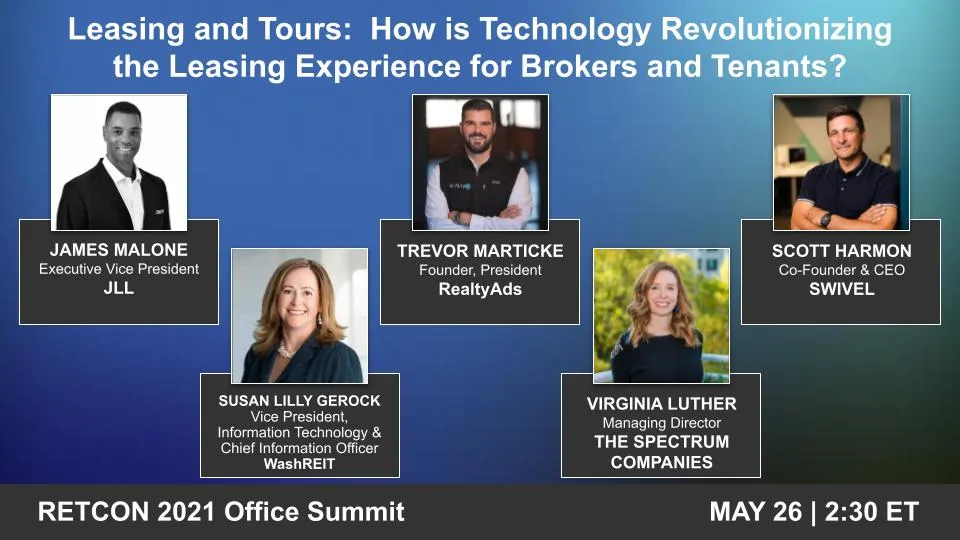 Leasing and Tours: How is Technology Revolutionizing the Leasing Experience for Brokers and Tenants?