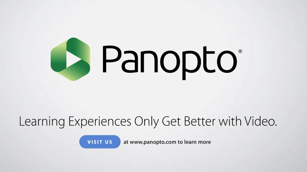 Reach Millions of Students and Faculty by Integrating With Panopto Video